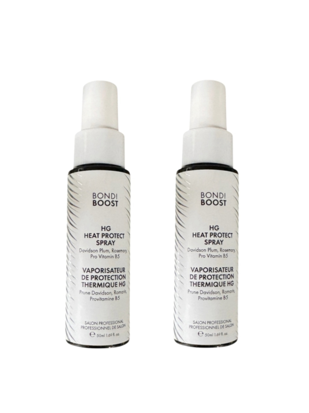 Bondi Boost Heat Protect Spray x 2, Mini Travel sized, New
